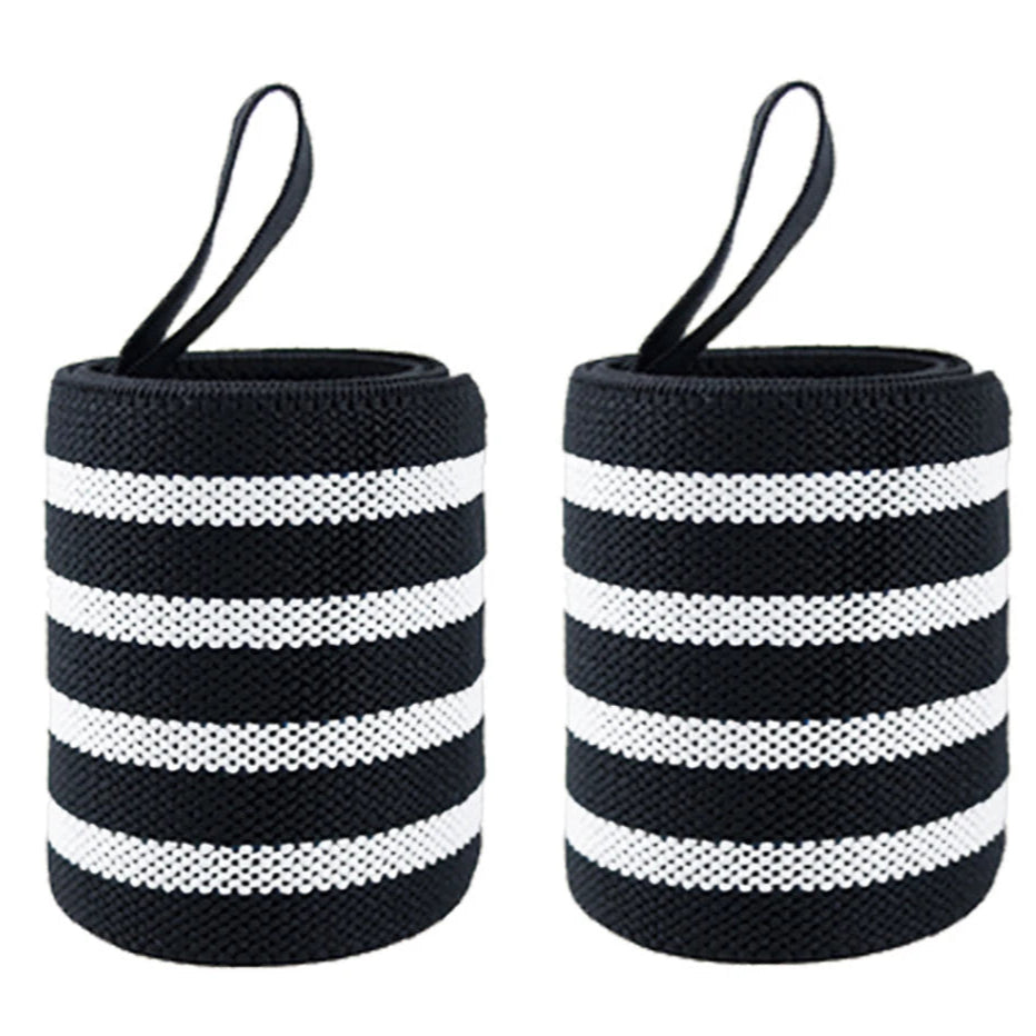 1 Pair Premium Wrist Support Brace Wraps – Extra Strength for Weightlifting & Gym Training