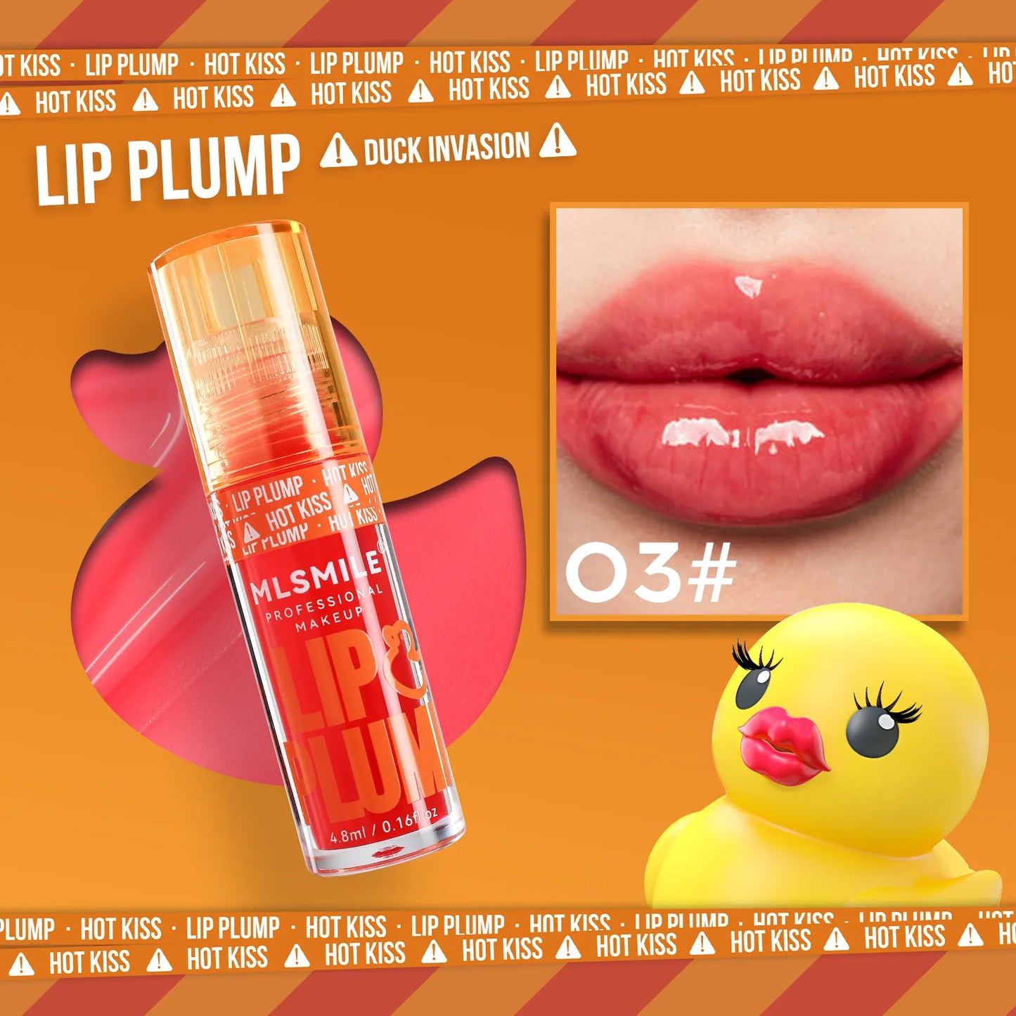 Duck Lip Plump Gloss Oil  – Hydrating, Shiny & Long-Lasting