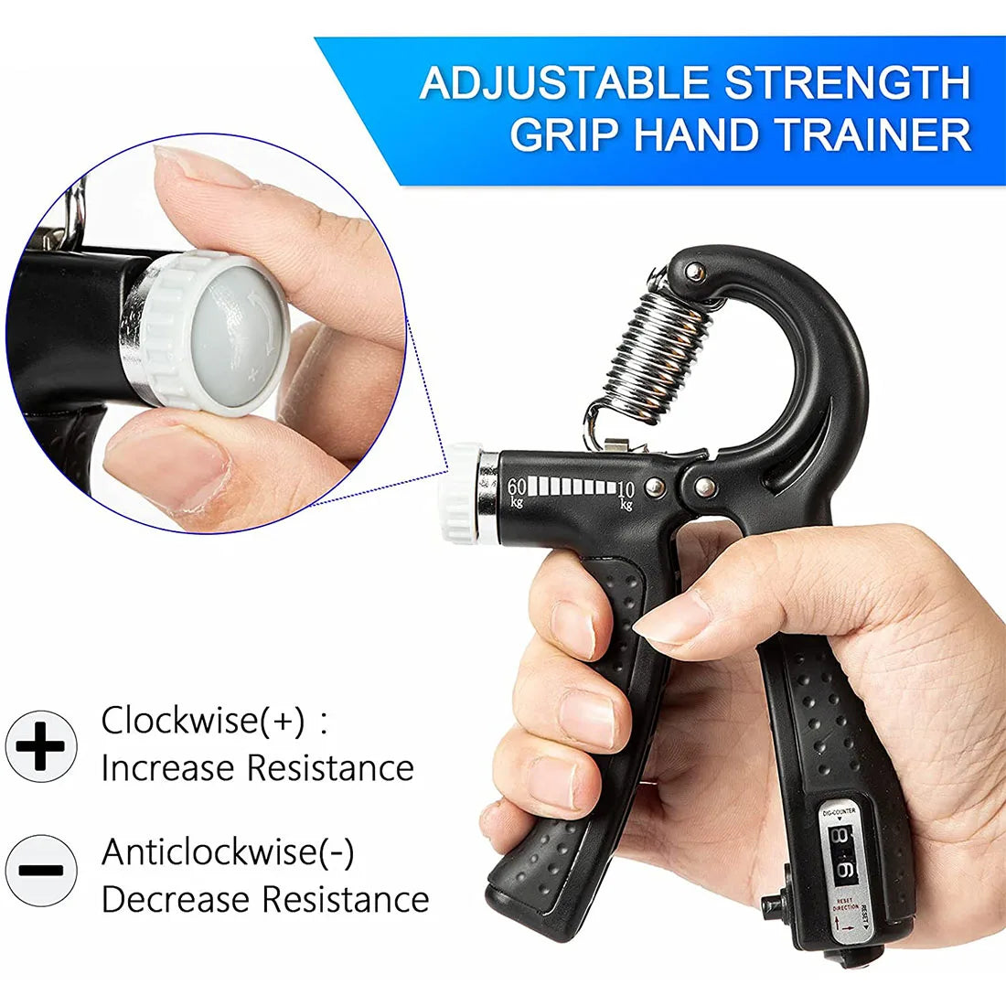 πͺ Ultimate Hand Grip Strengthener for Men & Women β Build Stronger Hands & Wrists!
