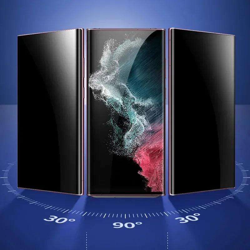 3Pcs Matte Privacy Screen Protector for Samsung Galaxy S Series – Anti-Spy Ceramic Film