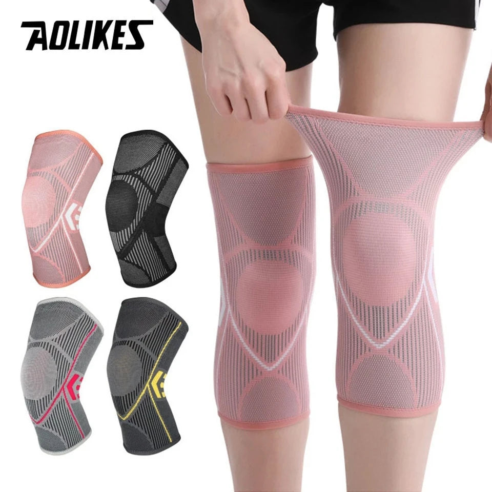 AOLIKES Knee Brace Support – Compression Sleeve for Fitness, Sports & Joint Protection