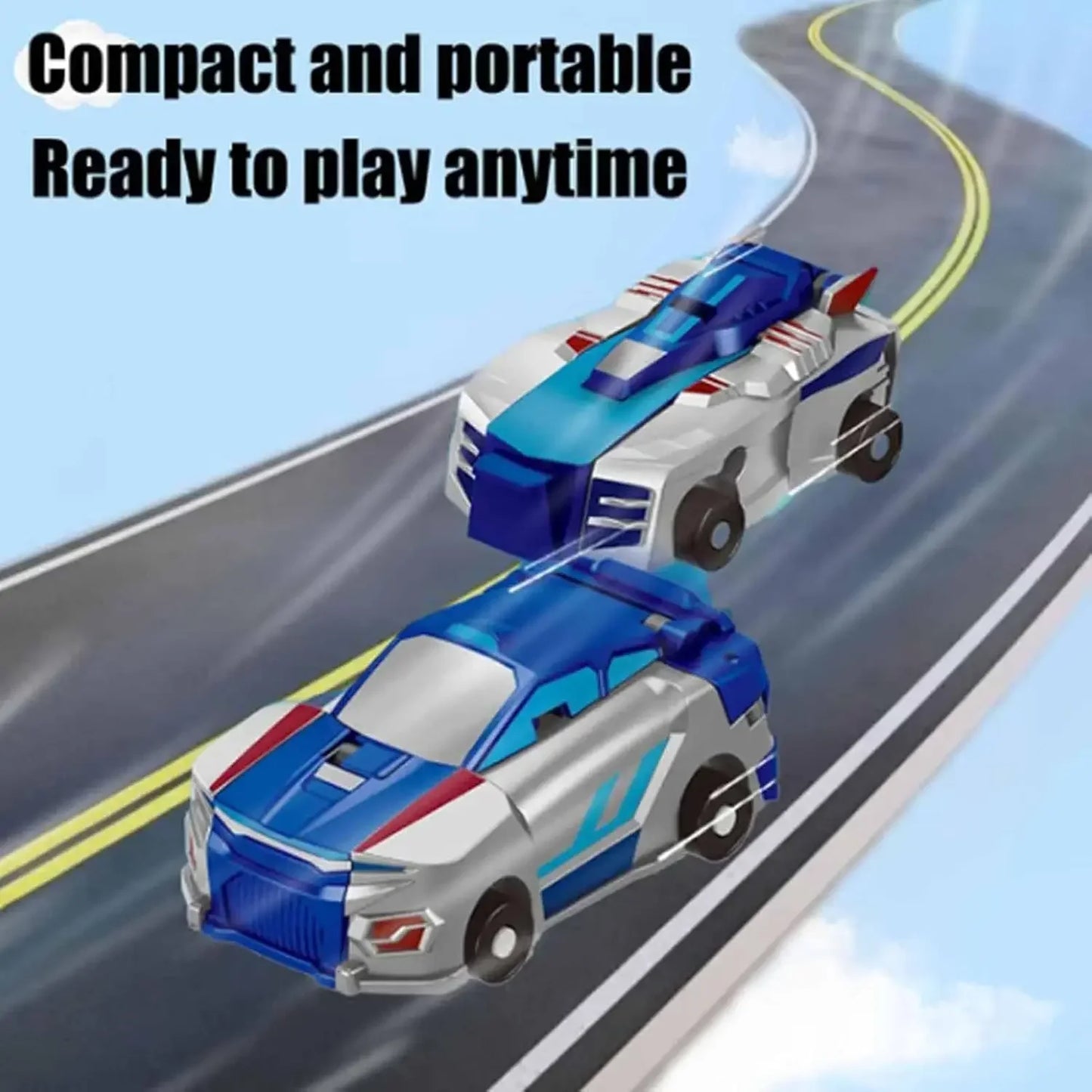Collision Transforming Dinosaur Car Toy