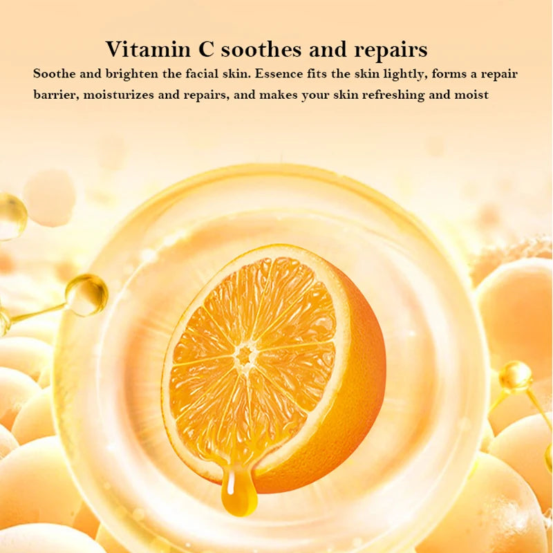 30pcs Vitamin C Sleeping Face Masks – Deep Hydration and Skin Rejuvenation Overnight