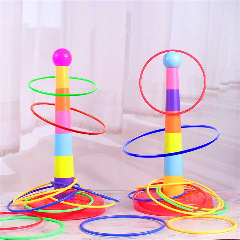 Throw Ring Stack Game – Fun Indoor & Outdoor Toy for Kids and Parents
