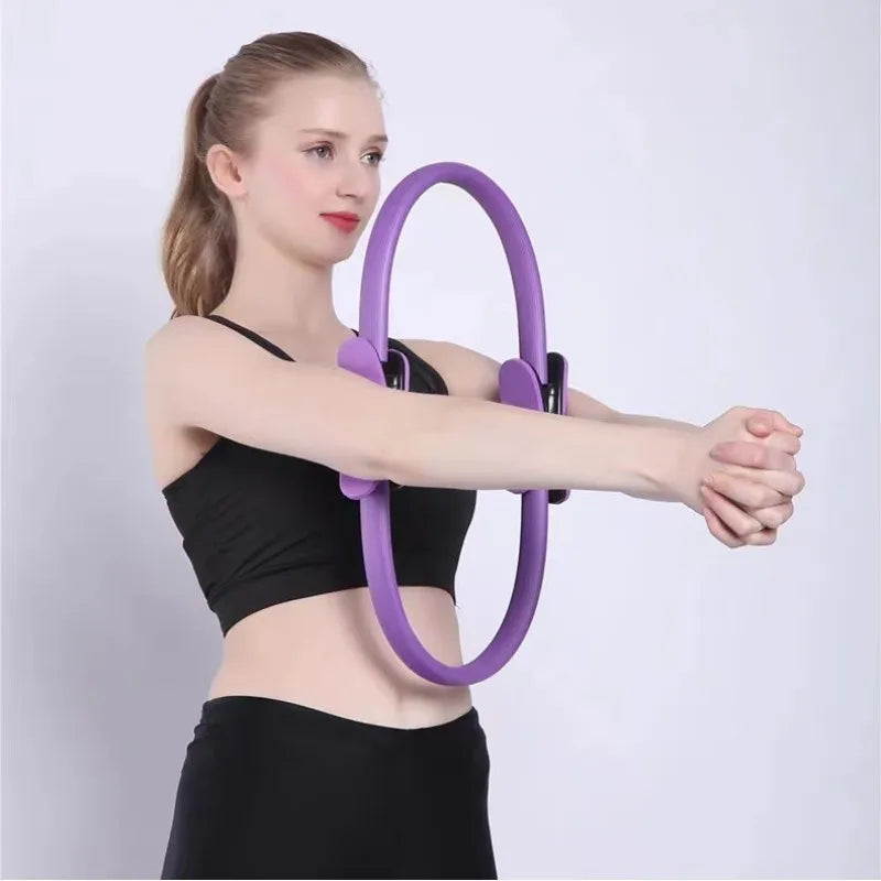 Pilates Circle for Toned Legs & Strong Core – Perfect for Yoga & Fitness!