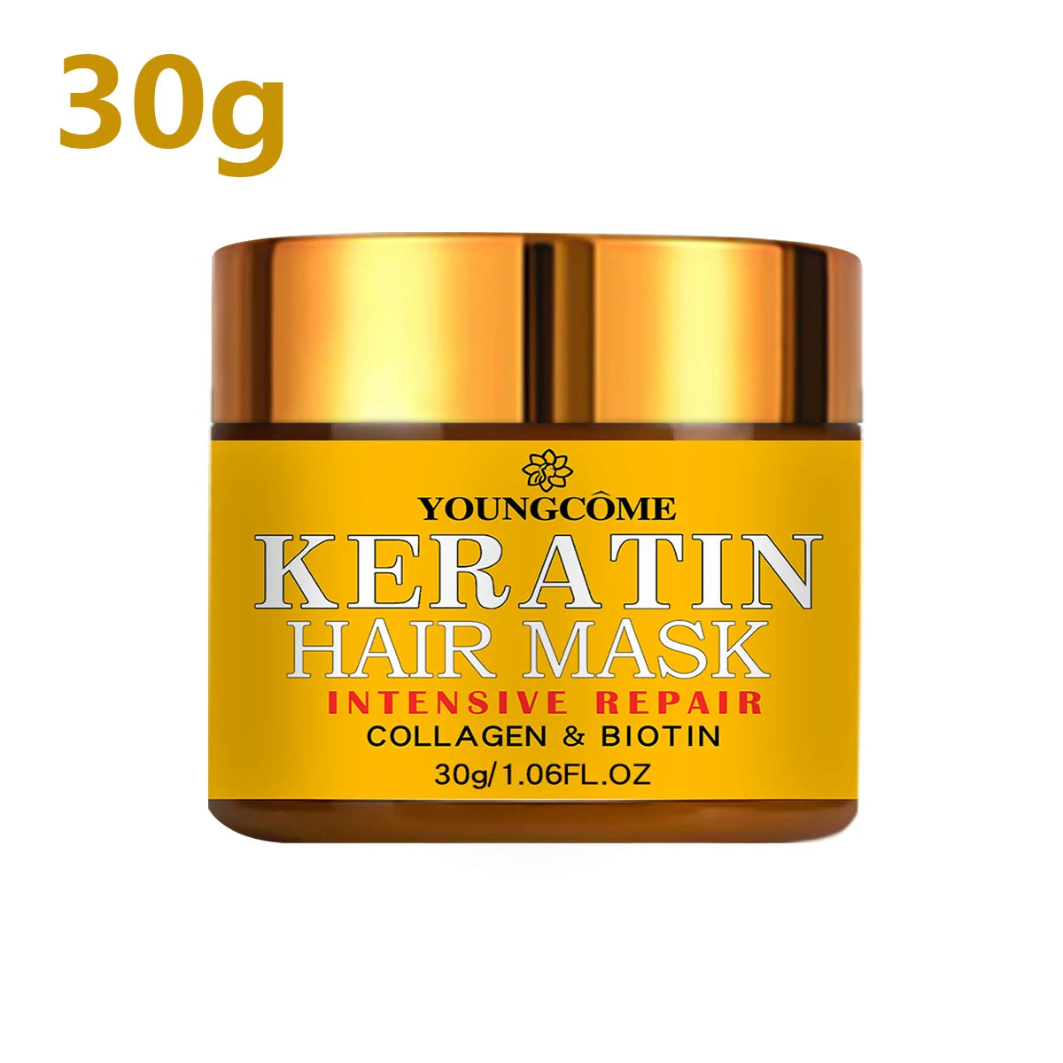 Keratin. Collagen & Biotin Hair Mask – Deep Repair & Nourishment for Dry, Damaged Hair