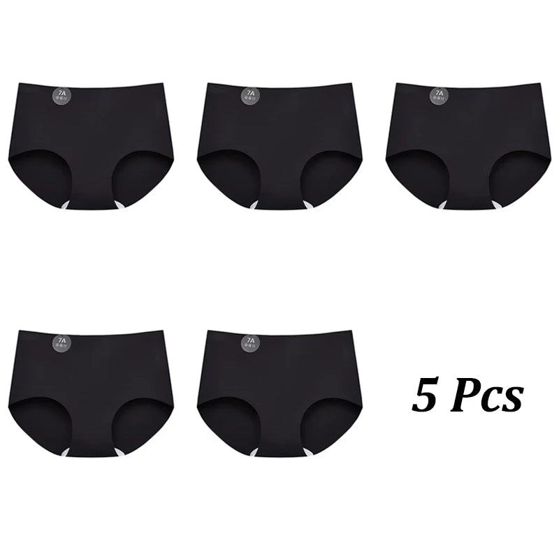 5PCS Set Invisible Seamless Panty – High Elastic, Ultra-Thin, Soft