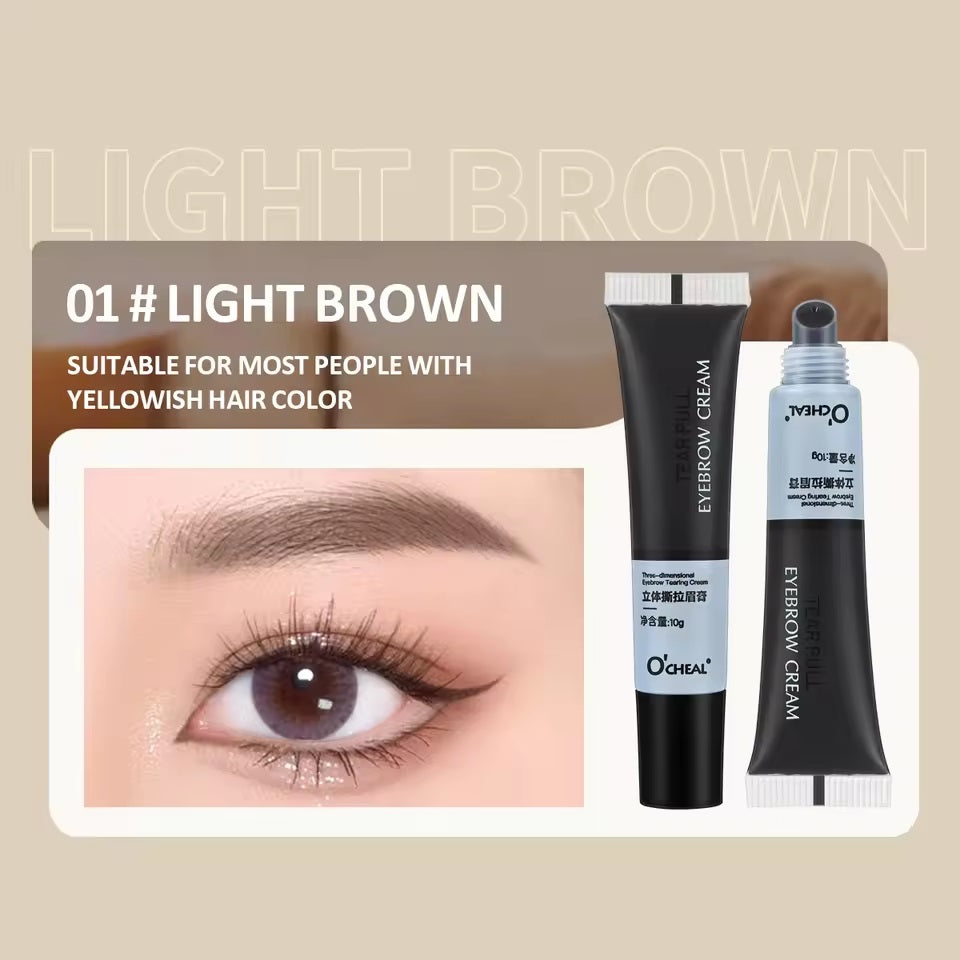 Long-Lasting Waterproof Eyebrow Gel – Smudge-Proof & Sweat-Resistant!