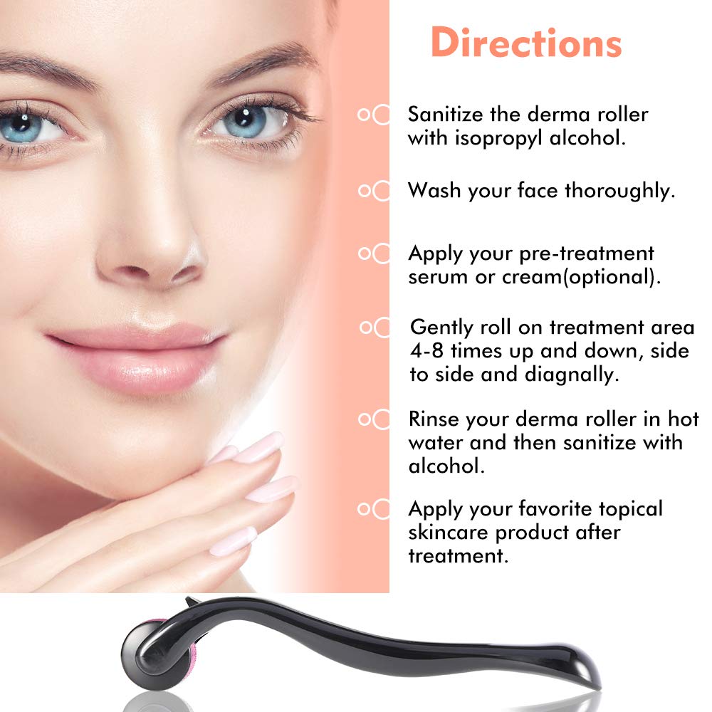 Derma Roller Microneedle Roller For Face and Body