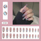 24pcs/box Glue Detachable Fake Nails