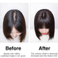 Clip In Straiight Hairpiece With Bangs
