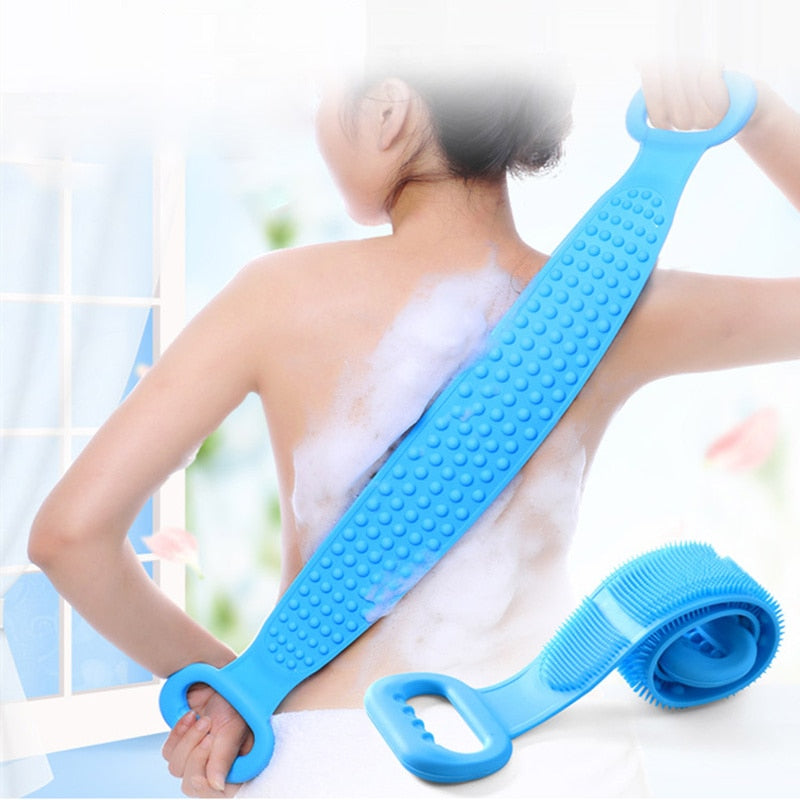 Magic Silicone Brush Bath Towel