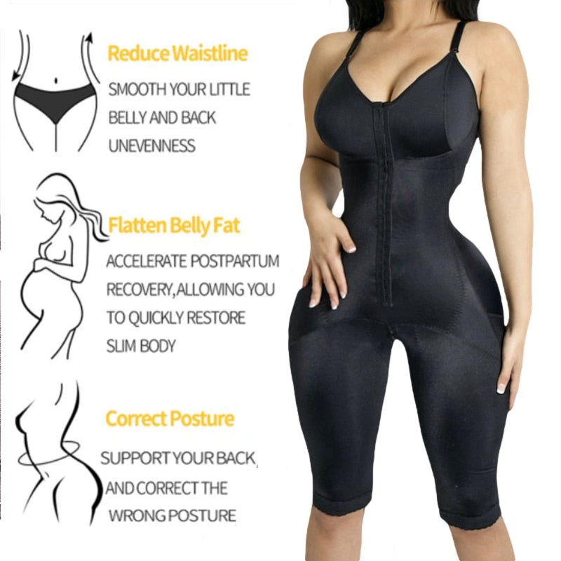 High Compression Slimming Control Buttocks Butt Lifter Bodysuit Shaper