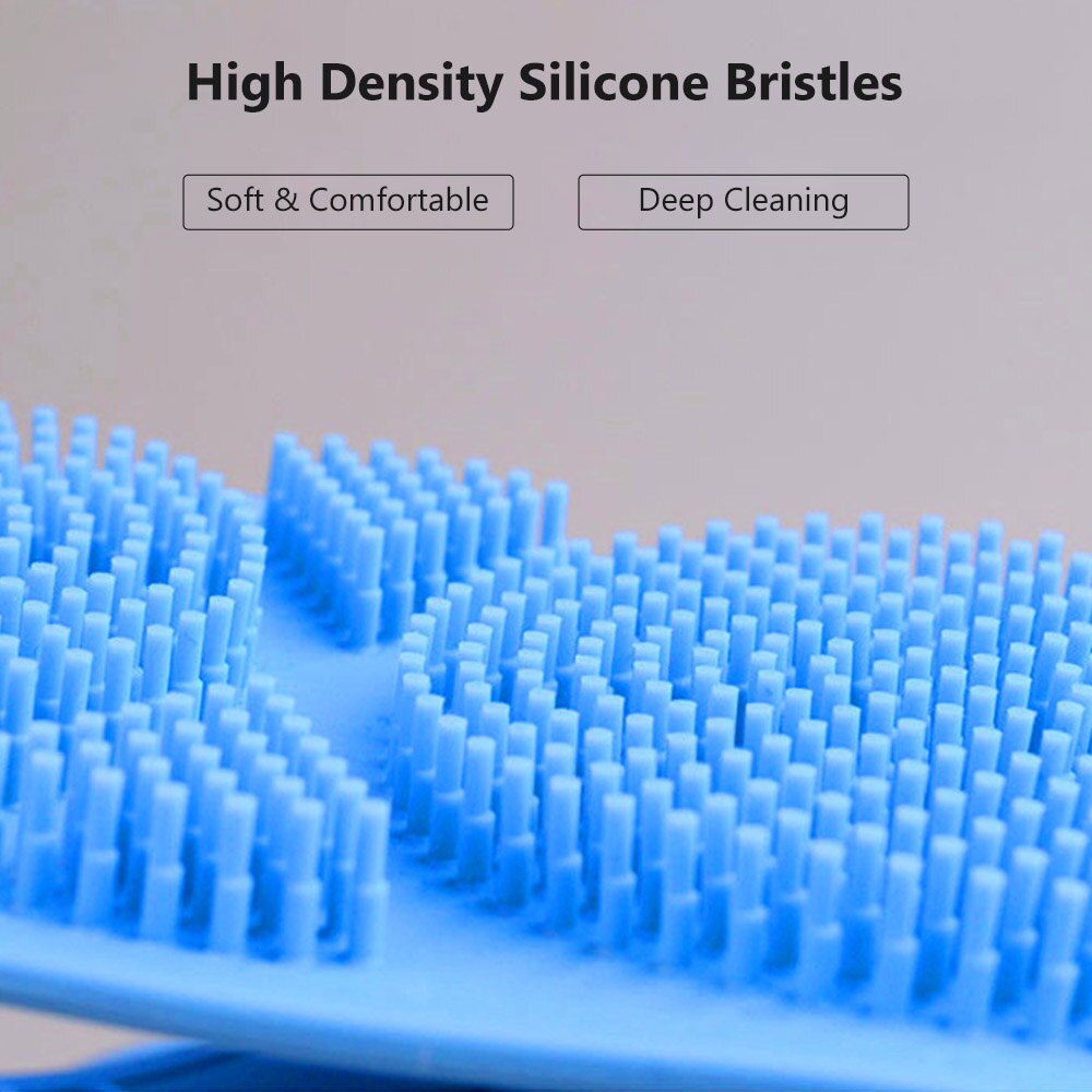 Magic Silicone Brush Bath Towel