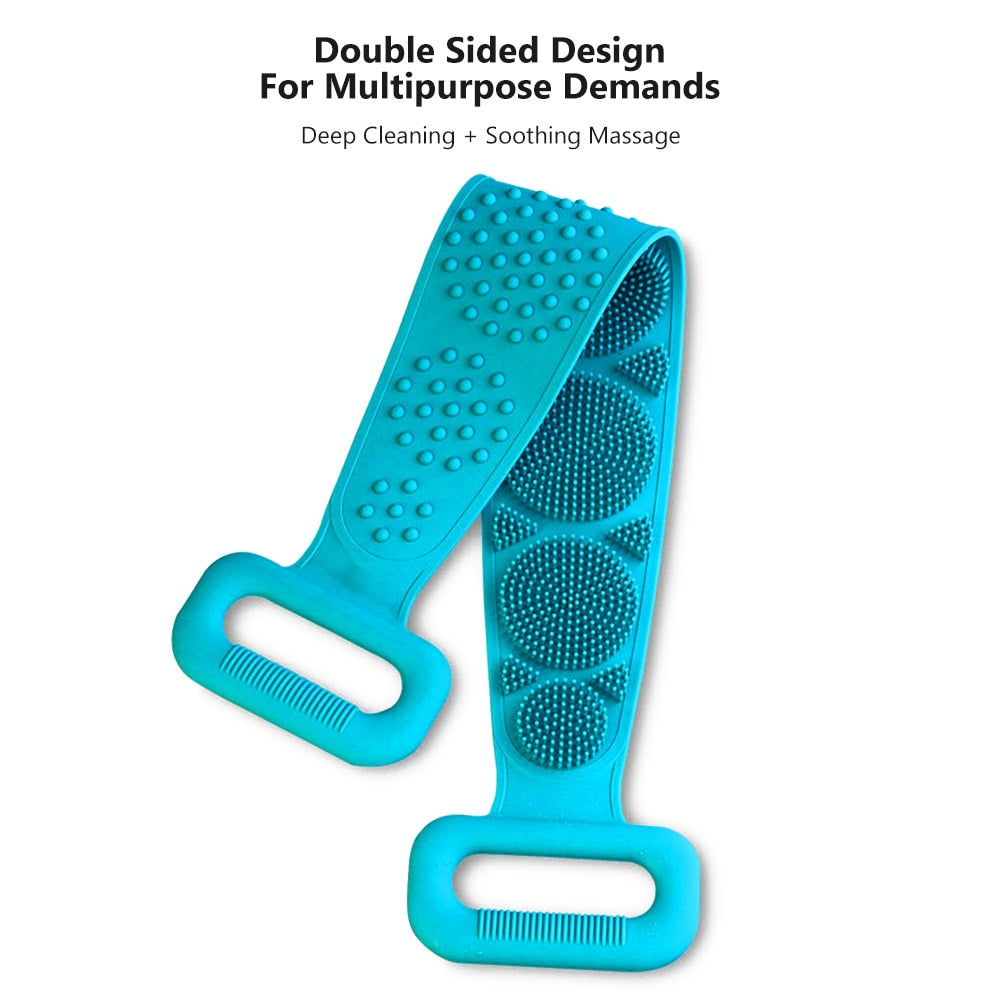 Magic Silicone Brush Bath Towel
