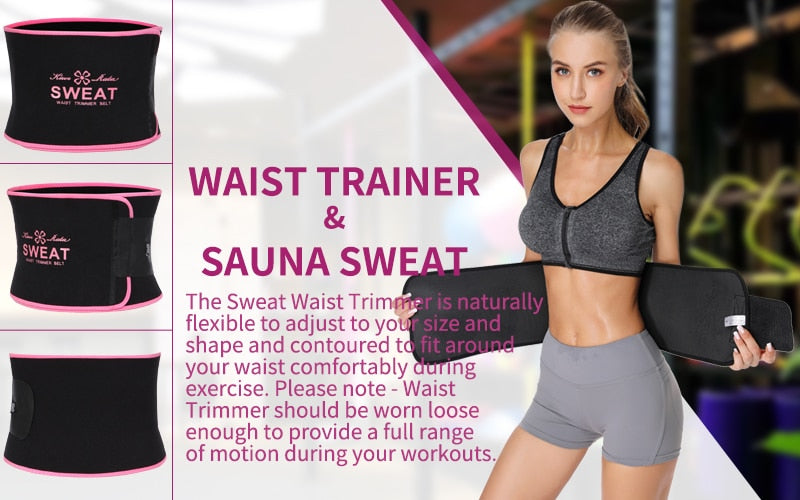 Neoprene Sweat Waist Trainer Trimmer