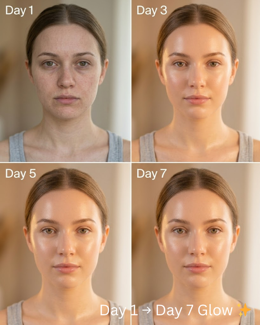 ✨ 7 Days to Better Skin: My Overnight Glow Routine Results