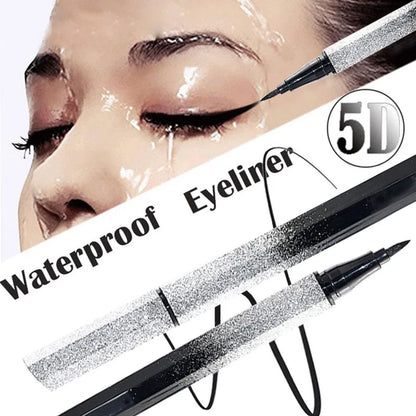 Waterproof Black Liquid Eyeliner for All-Day Wear