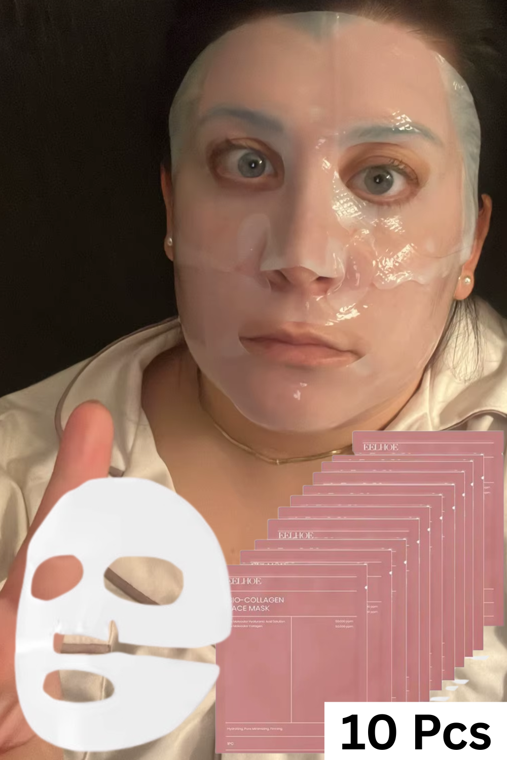 Overnight Bio Collagen Face Mask – Deep Hydration & Anti-Aging Treatment