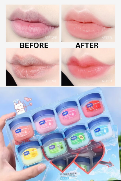 Natural Plant-Based Lip Balm Set – Long-Lasting Moisture & Softness (4/6/8PCS)