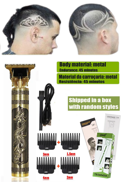 T9 Professional Men’s  Hair Clipper Shaver  – Precision Beard & Hair Trimmer