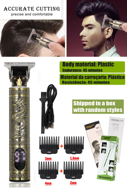 T9 Professional Men’s  Hair Clipper Shaver  – Precision Beard & Hair Trimmer