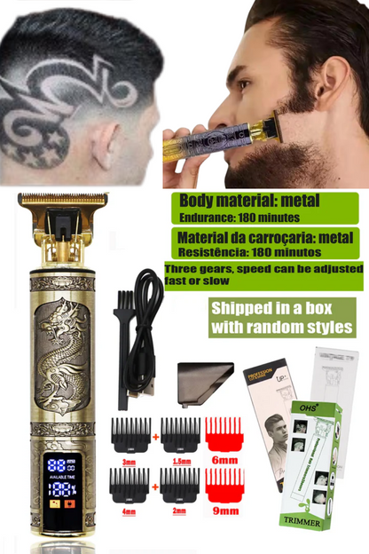 T9 Professional Men’s  Hair Clipper Shaver  – Precision Beard & Hair Trimmer