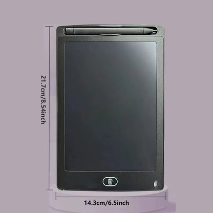 Kids LCD Drawing Tablet – 6.5/8.5/10/12 Inch Rechargeable Erasable Board with Stylus