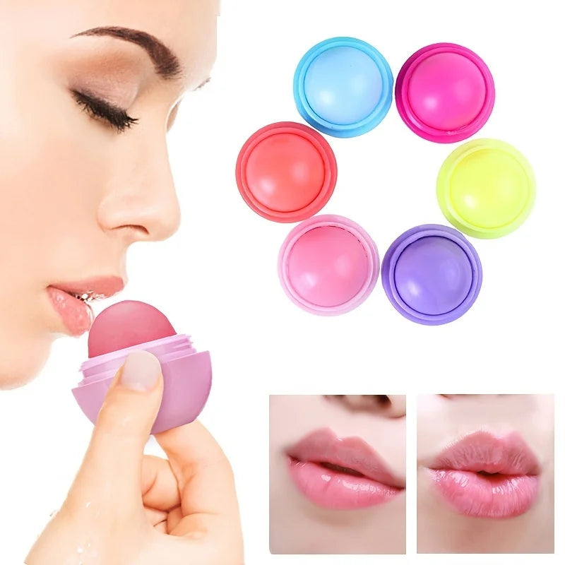 Cute Ball Lip Balm – Hydrating & Soothing for Soft, Plump Lips