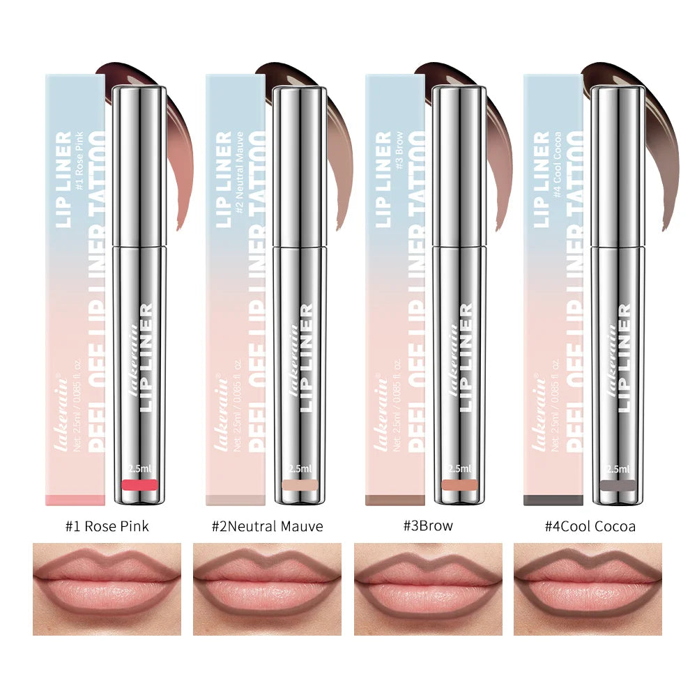 💄 Peel-Off Tattoo Matte Lip Liner – Long-Lasting & Waterproof!