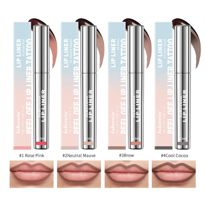 💄 Peel-Off Tattoo Matte Lip Liner – Long-Lasting & Waterproof!