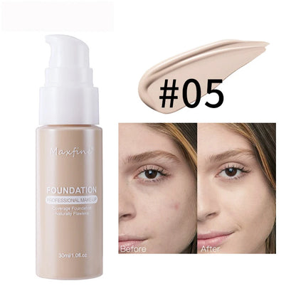 MAXFINE Liquid Foundation Effective Concealer