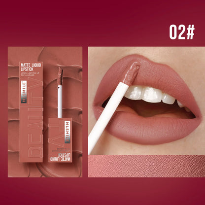 💄 MLSMILE 6-Color Matte Liquid Lipstick  – Non-Stick, Matte & Long-Lasting!