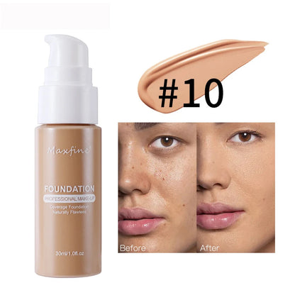 MAXFINE Liquid Foundation Effective Concealer