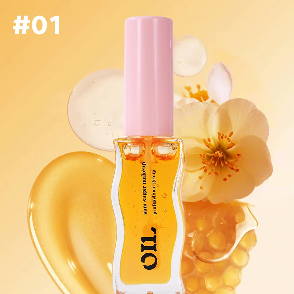 🍓 Juicy Fruit Honey Lip Oil – Hydrating & Plumping Shine!