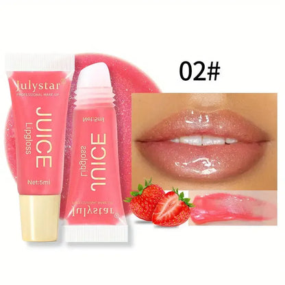 🌈 Hydrating Jelly Pout Lip Gloss – Smooth & Plump Lips! 💖