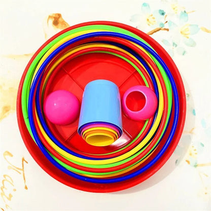 Throw Ring Stack Game – Fun Indoor & Outdoor Toy for Kids and Parents