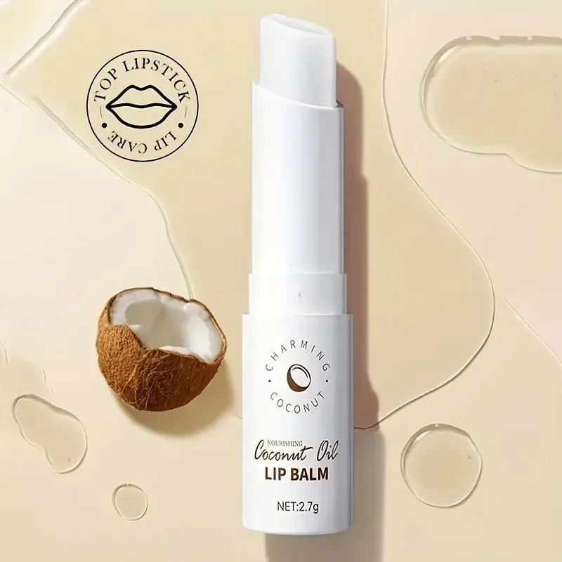 Coconut Lip Balm – Deep Moisture & Nourishment for Soft Lips