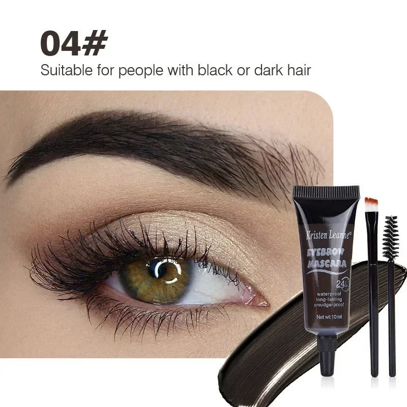 Professional Waterproof Eyebrow Enhancer Cream – Long-Lasting & Natural Look