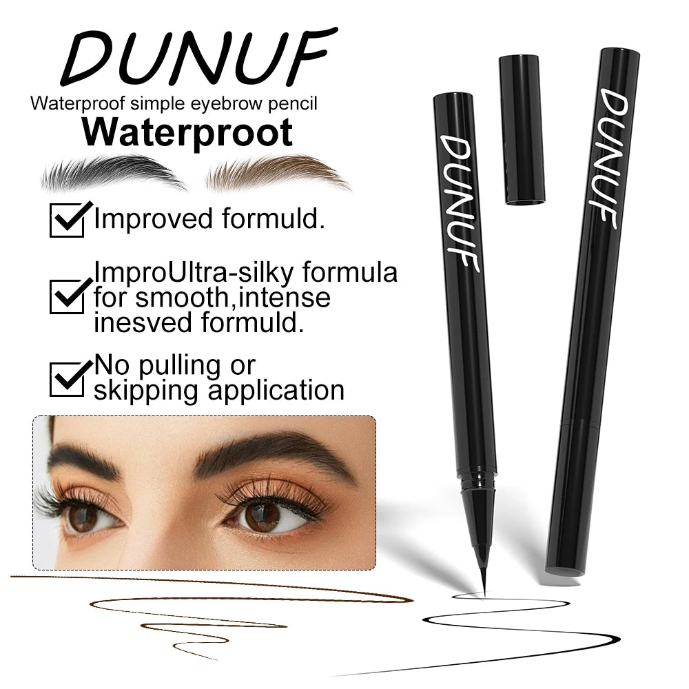 2-Color Ultra-Fine Waterproof Eyebrow Pencil – Long-Lasting & Smudge-Proof