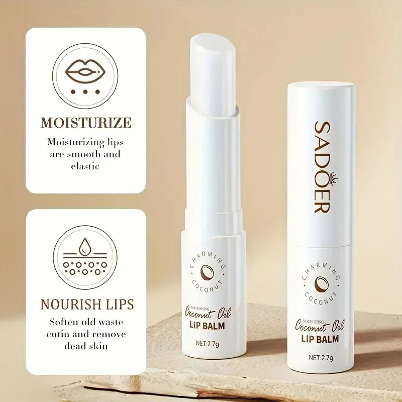 Coconut Lip Balm – Deep Moisture & Nourishment for Soft Lips