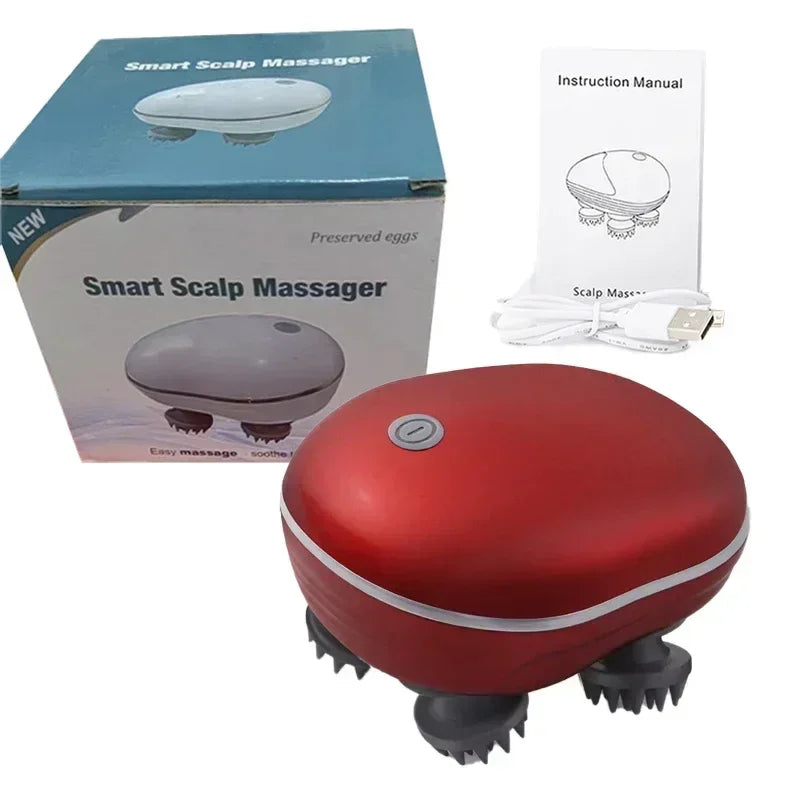 💆‍♀️ Electric Head  Scalp Body Massager – Relax Anytime, Anywhere!