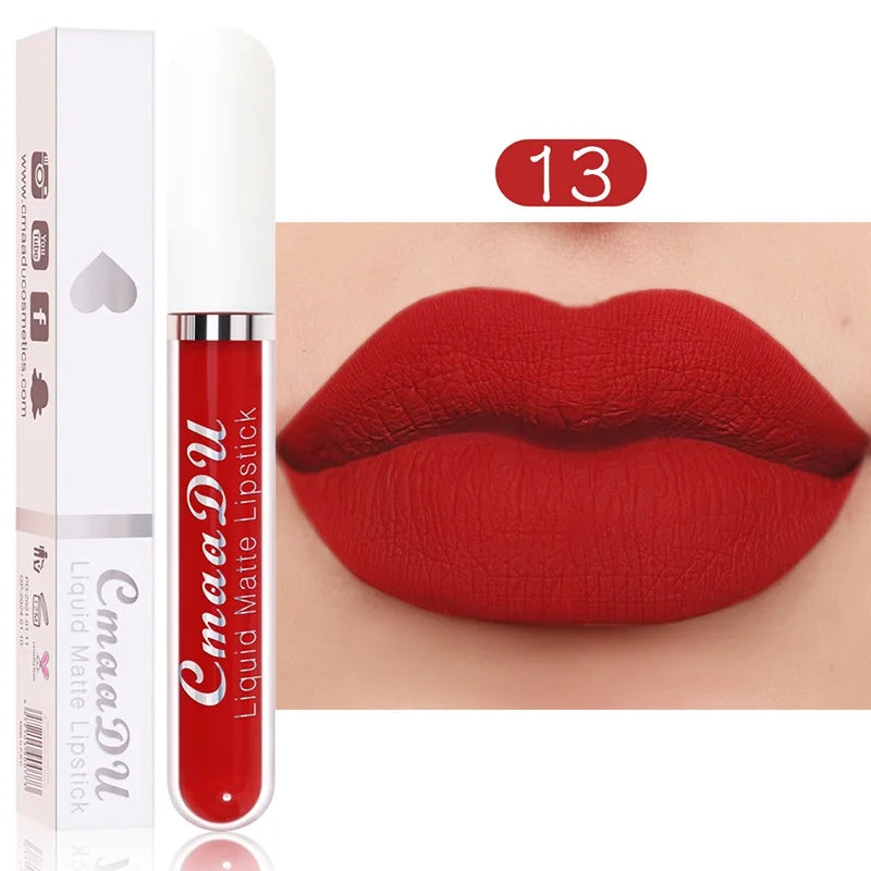 💋 Cmaa Du Matte Liquid Lipstick – No Smudge, No Fade!