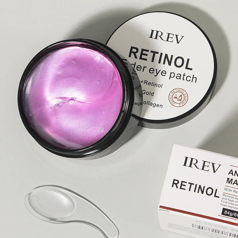 60pcs Retinol Eye Repair  Mask - Anti-Aging,  Dark Circle & Puffiness Treatment