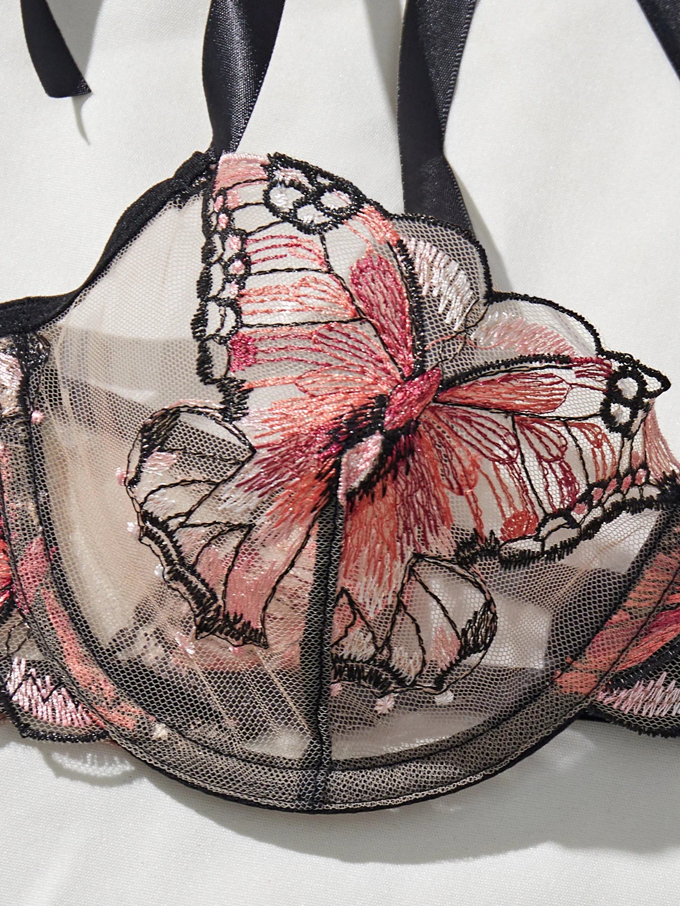 Elegant Bowknot Lingerie Set – Sexy & Sweet Butterfly Bra & Panty 💕🦋