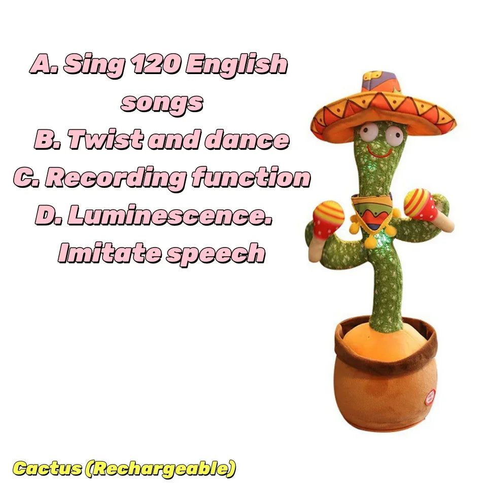 Dancing Talking Cactus Toy