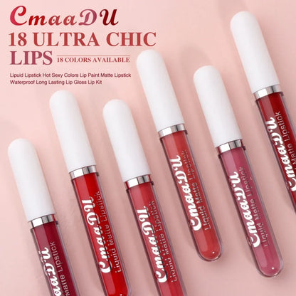 💋 Cmaa Du Matte Liquid Lipstick – No Smudge, No Fade!