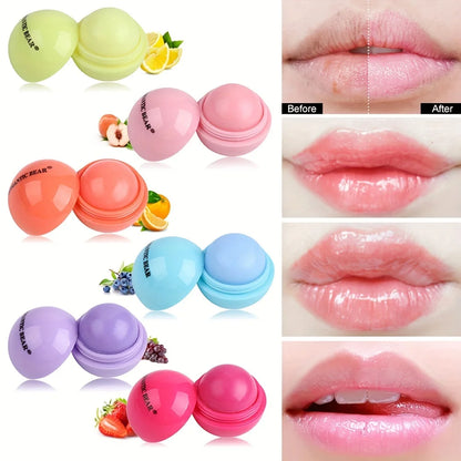 Cute Ball Lip Balm – Hydrating & Soothing for Soft, Plump Lips