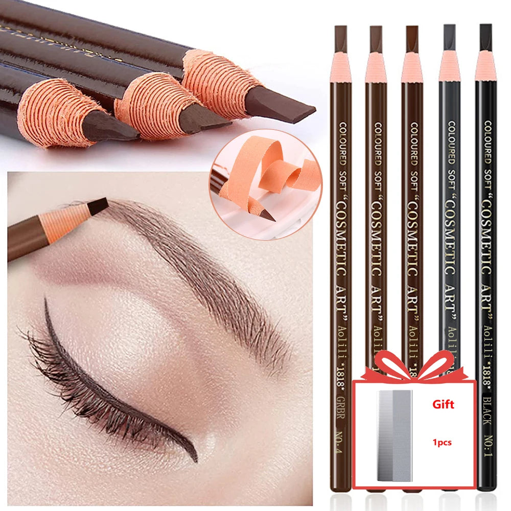 Professional Eyebrow Enhancer Pencil – Waterproof & Smudge-Proof