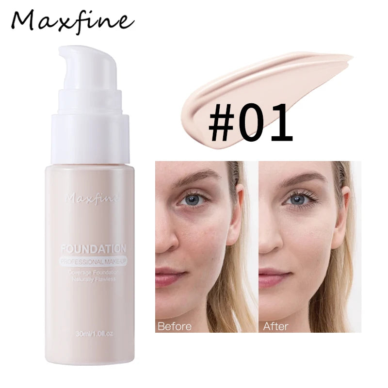 12-Color Liquid Foundation